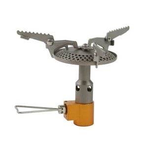 NNEOBA Mini Titanium Camping Stove Silver