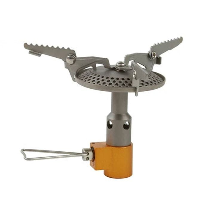 NNEOBA Mini Titanium Camping Stove Silver