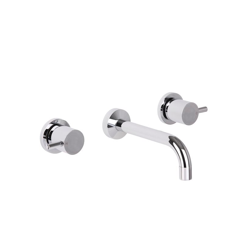 Resonance Chrome Pin Lever Bath Set 