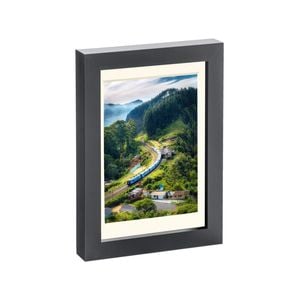 Nicola Spring Photo Frame with 4" x 6" Mount - 5" x 7" - Black