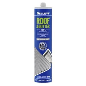 Selleys 300g Roof And Gutter Silicone - Galvanised Grey