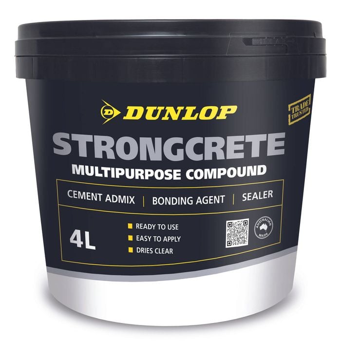 Dunlop Strongcrete Cement Additive 4L 45289