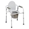 Safety and Mobility 2 in 1 Folding Commode/Over Toilet Aid
