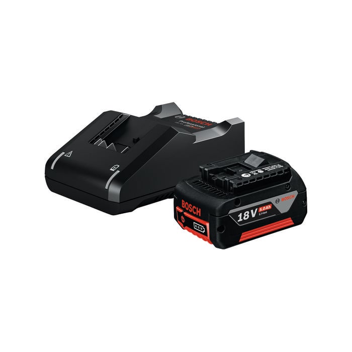 Bosch 18V Professional 5.0AH Battery & Charger Kit 0615990M1Z