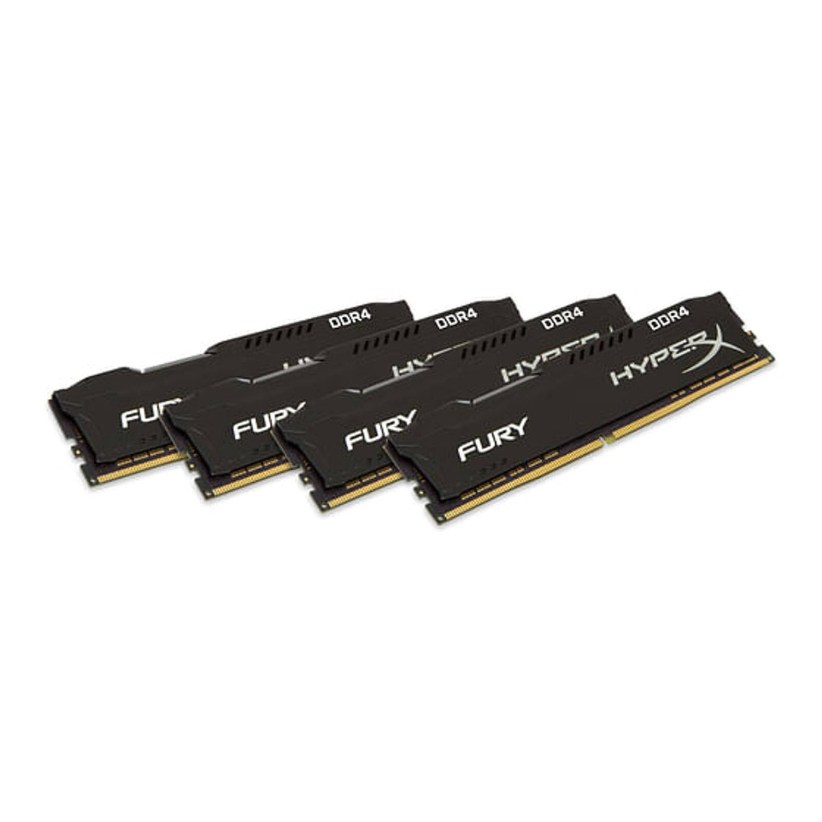 Kingston Fury 16GB(2x8GB) DDR4-2400 Memory - Black
