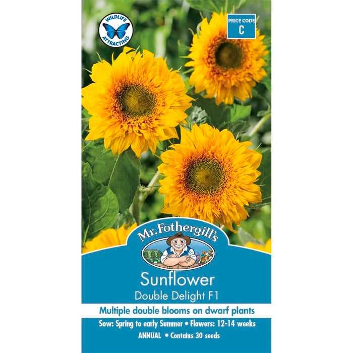 Mr Fothergill's Sunflower Double Delight F1 Seeds