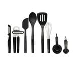 15pc KitchenAid Kitchen Cooking Utensil Set - Black