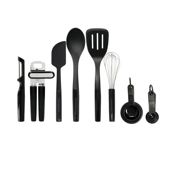 15pc KitchenAid Kitchen Cooking Utensil Set - Black