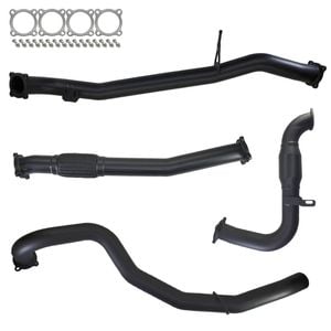 Ignite Exhausts Turbo Back For Nissan Gu Patrol 3l Wagon 3" Cat & Pipe Only 409 Stainless Steel