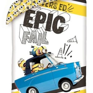 Minions Epic Fail Quilt Cover Set - Single Bed Size