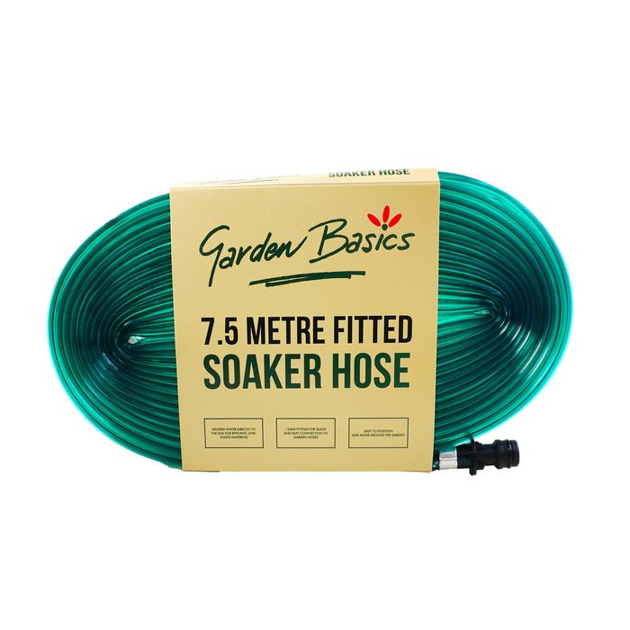Garden Basics 7.5m Fitted Soaker Hose
