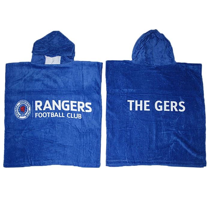 Kids Hooded Towel 60x120cm Rangers Football
