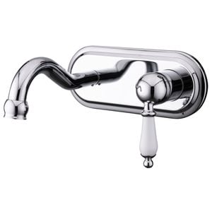 Mondella WELS 4 Star 7.5L/min Chrome Maestro Wall Basin Mixer - Chrome