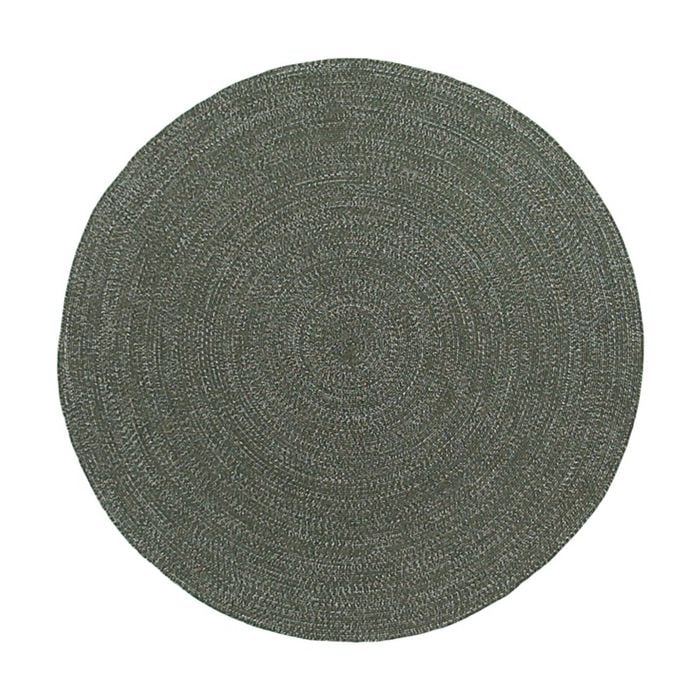 Colorscope seasons stripe contemporary indoor outdoor rug khaki 240x240cm