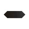 Decor8 76 x 228mm Boulevard Picket Black Matt Ceramic Wall Tile