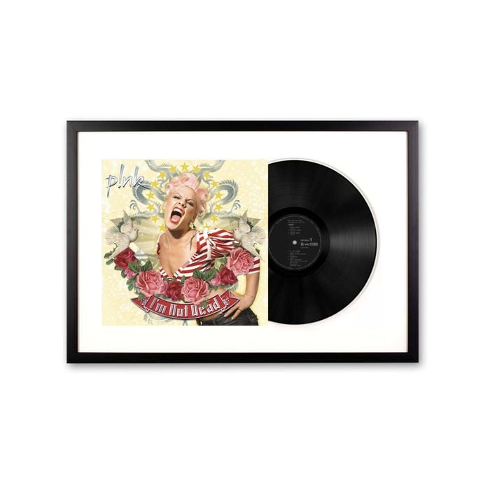 Framed P! Nk I'm Not Dead Vinyl Album Art