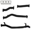 Ignite Exhausts Dpf Back For Toyota Landcruiser 79 Series V8 Dual Cab 3" With Straight Pipe 409 Stainless Steel