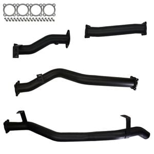 Ignite Exhausts Dpf Back For Toyota Landcruiser 79 Series V8 Dual Cab 3" With Straight Pipe 409 Stainless Steel