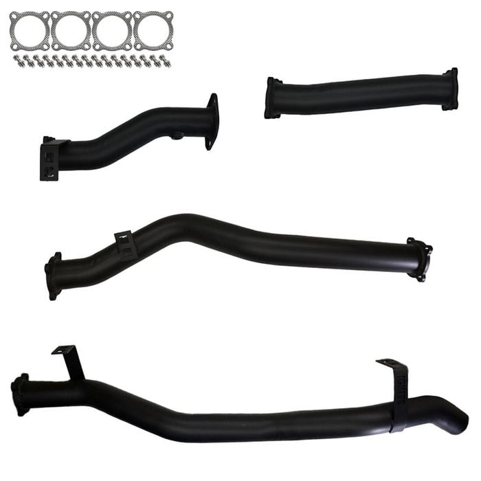 Ignite Exhausts Dpf Back For Toyota Landcruiser 79 Series V8 Dual Cab 3" With Straight Pipe 409 Stainless Steel
