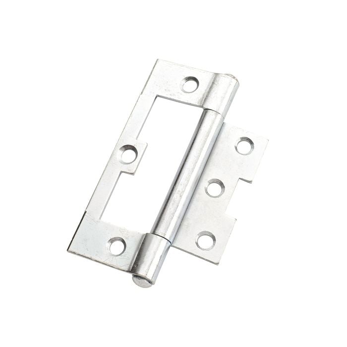 Zenith 100mm Zinc Plated DURAsmooth™ Easy Fit Hinge Fixed Pin