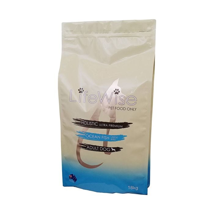 Lifewise Adult Large Dry Dog Food Ocean Fish W/ Lamb & Vegetables 18kg