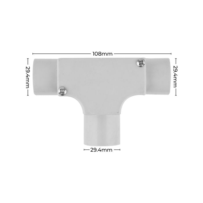 DETA 25mm Inspection Tee Conduit