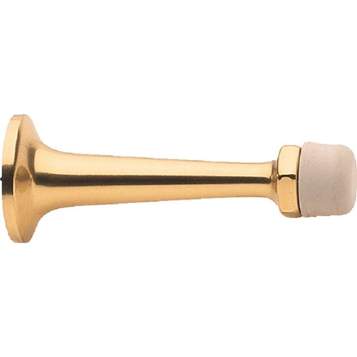 Gainsborough Satin Chrome Wall Stop 75mm