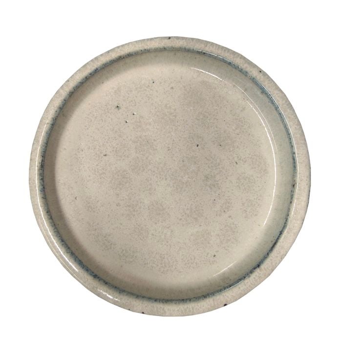 Northcote Pottery Cream Primo Round Saucer - 200mm