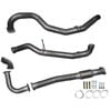 Ignite Exhausts Turbo Back For Nissan Gu Patrol 4.2l Turbo Diesel Wagon 3" Inch Straight Pipe Only Raw Aluminised Steel
