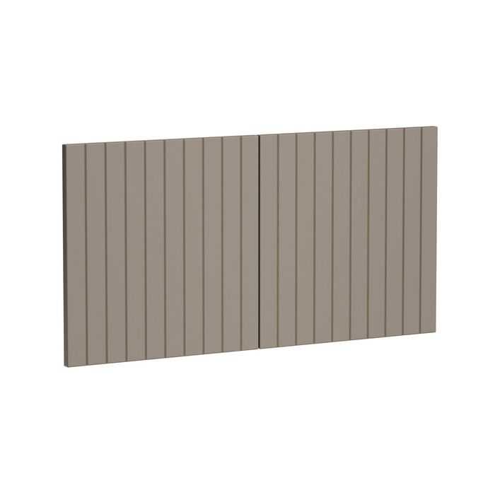Kaboodle 1000mm Olive Grove V-Groove Fridge Cabinet Doors - 2 Pack