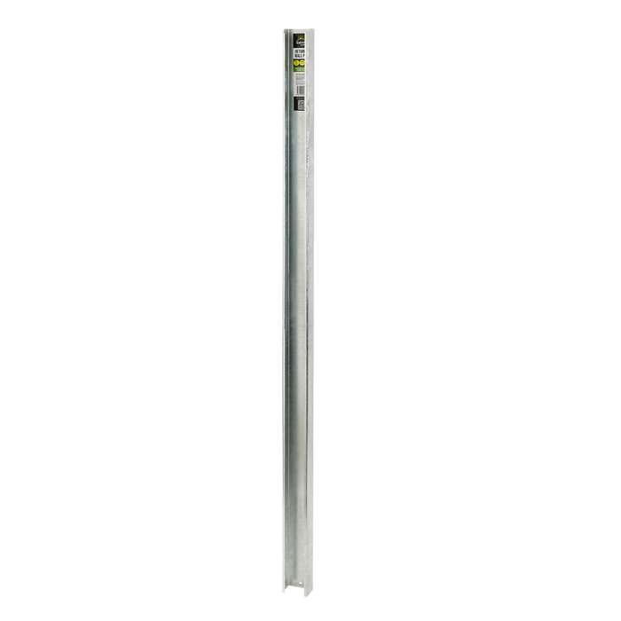 Galintel Outdoors 50 x 1500mm Hot-Dip Galvanised Retaining Wall C End Post