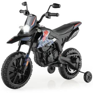 Costway 12v Kids Electric Motorbike Aprilia Licensed Blue