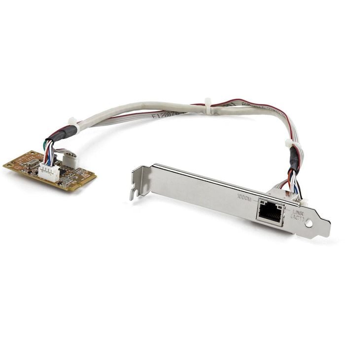 StarTech.com Gigabit Ethernet Card - 10/100/1000Base-T - Plug-in Card - Mini PCI Express - Realtek RTL8111E
