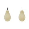 2PK Urban Products Pear Pot/Garden/Shelf Ornament Green 16cm
