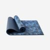 Decathlon - 8 Mm Grippy And Comfortable Gentle Yoga Mat - Dark Blue - One Size