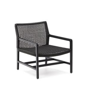 Sabolla armchair solid teak in black