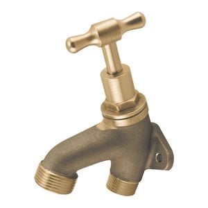 Kinetic 15mm Brass Back Plated Tap