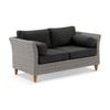 Carolina 2 Seater Outdoor Wicker Lounge - Harper