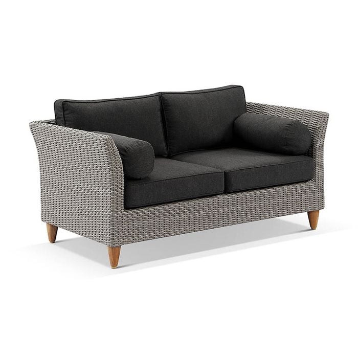 Carolina 2 Seater Outdoor Wicker Lounge - Harper