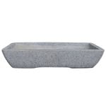 Northcote Pottery 39 x 19 x 8cm Grey Keidai Terrazzo Look Bonsai Pot