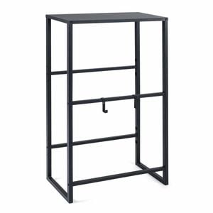 Costway 3Tier Drink Crate Rack Metal Storage Shelf 3 Tilt Adjustable Beer