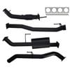 Ignite Exhausts Turbo Back For Nissan D23 Navara Np300 3" Cat & Muffler 409 Stainless Steel