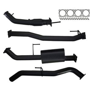 Ignite Exhausts Turbo Back For Nissan D23 Navara Np300 3" Cat & Muffler 409 Stainless Steel