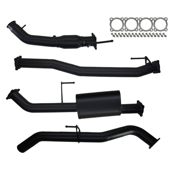 Ignite Exhausts Turbo Back For Nissan D23 Navara Np300 3" Cat & Muffler 409 Stainless Steel
