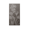 Walpix 1800 x 900 x 2mm Perforated Aluminium Decorative Screen Flat Profile Kangaroo Paw - Hamersley Brown
