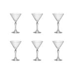 Bormioli Rocco America '20s 155ml Small Martini Glasses Set 6
