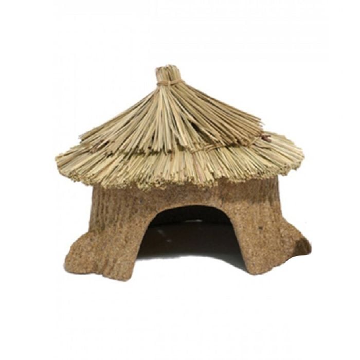 Rosewood Edible Wood Pet Hideaway Hamster/Mice/Gerbils Play Shack NTRL Asst