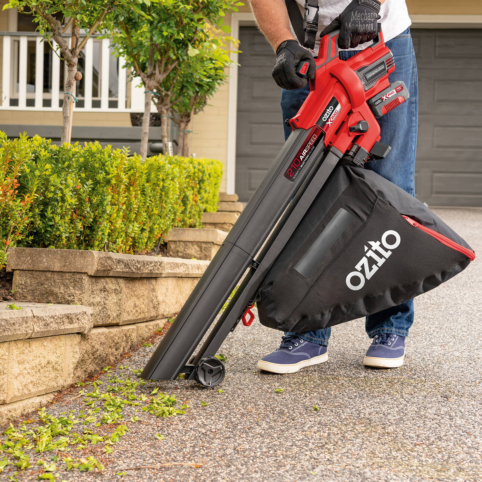 Electric Blower Ozito In Vacuum Blower Ozito 2400W 3In1 Electric