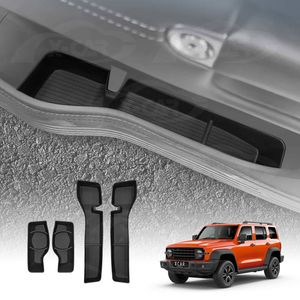 Car Door Side Storage Box Tray For Gwm Tank 300 Tank300 2023-onwards Organizer Accessories Front And Rear Row Set Of 4