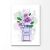 Purple Perfume with Green Leaves  Print 100% Australian Made 100 x 150cm  (Acrylic)
